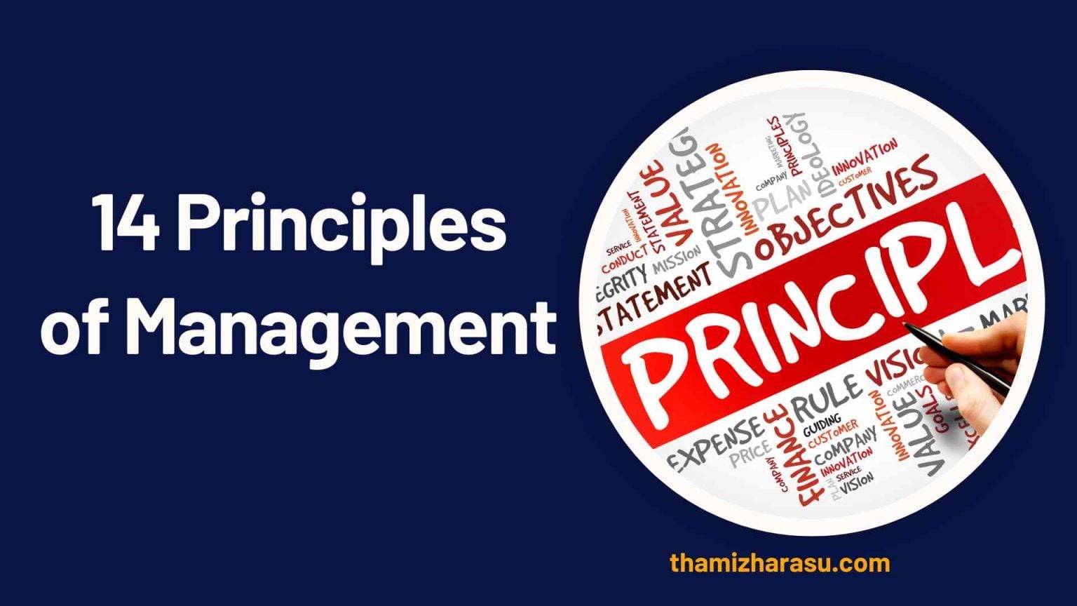 case study of 14 principles of management