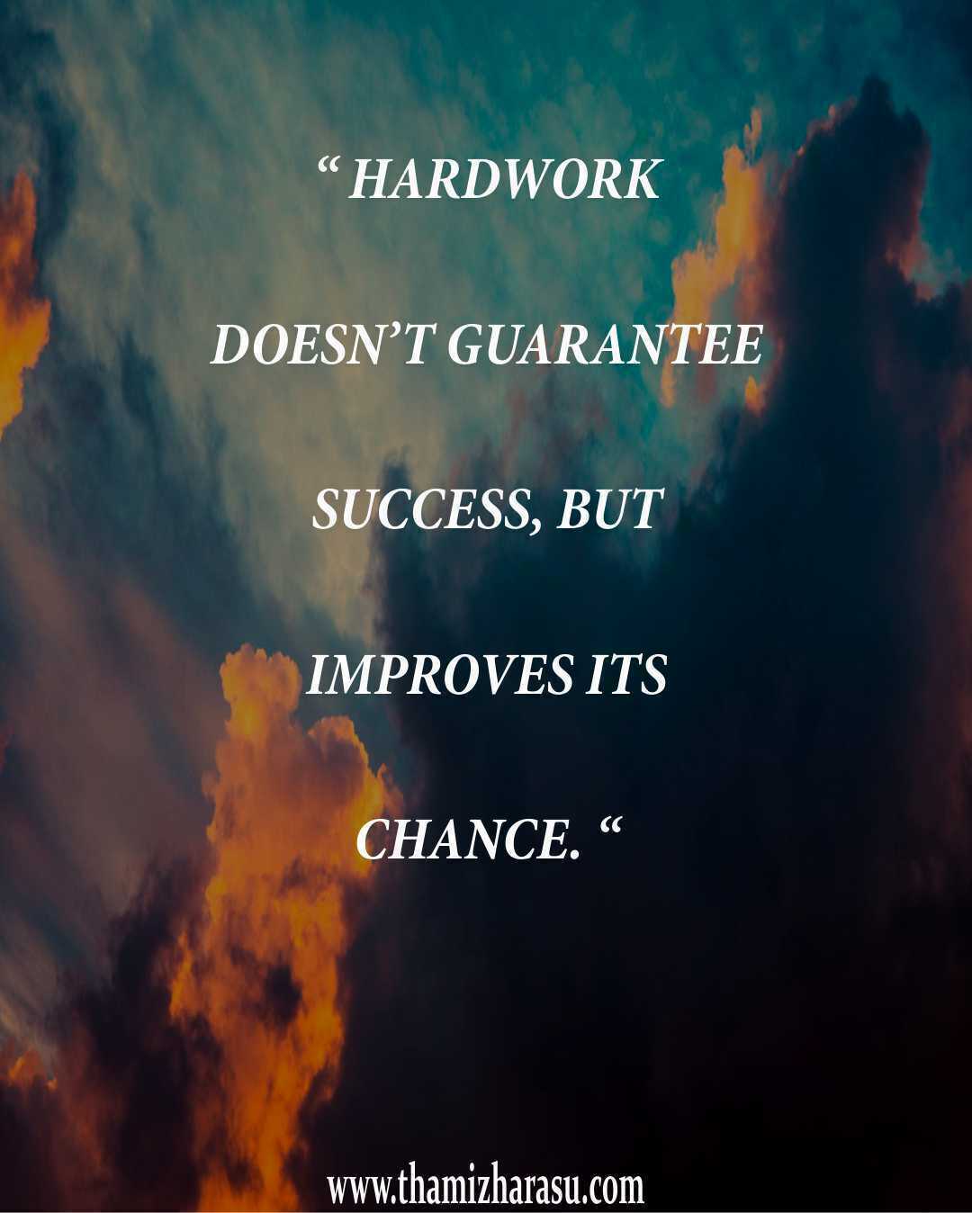 hard work success quotes