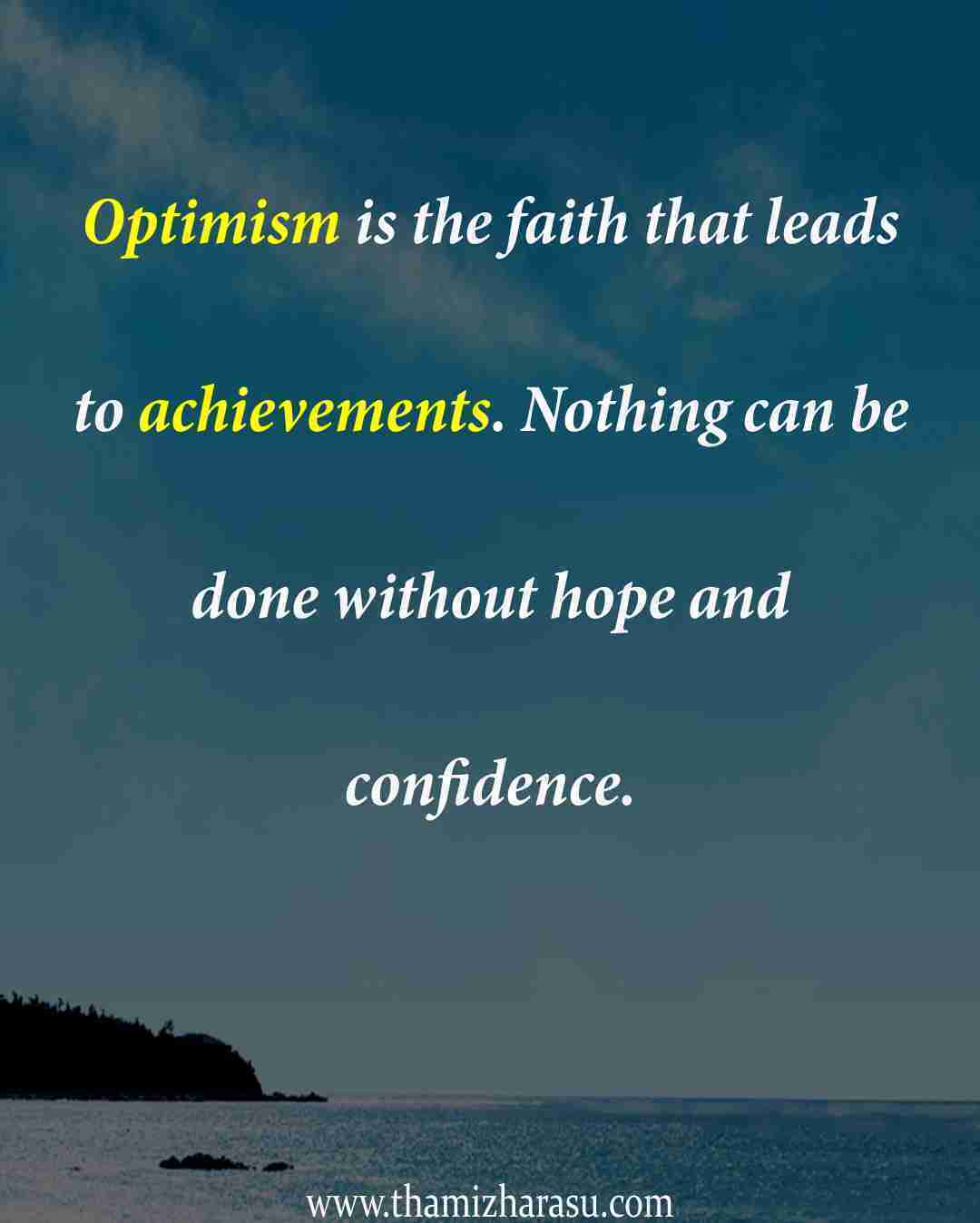 optimism examples in business