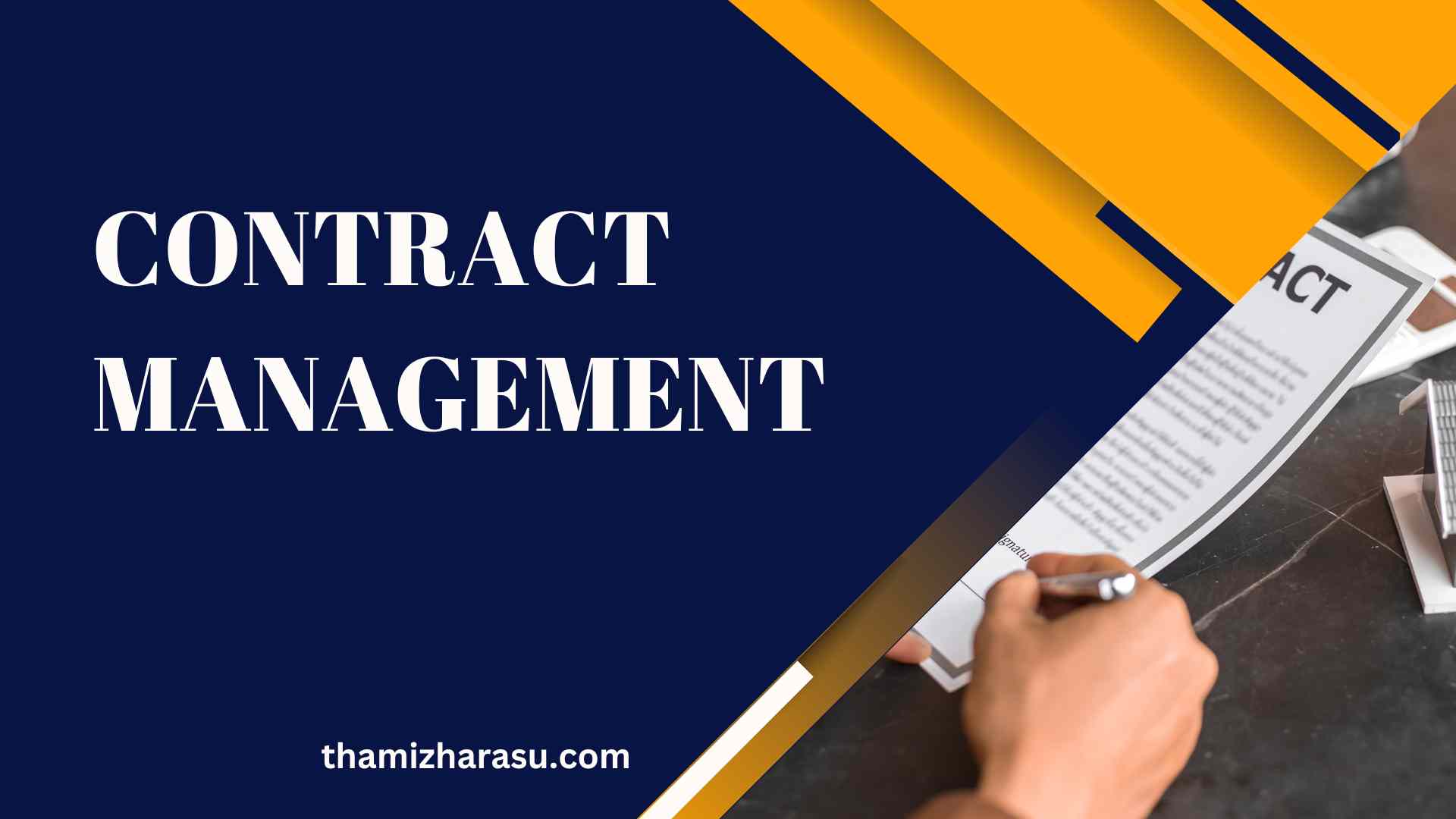 contract management Business Coach